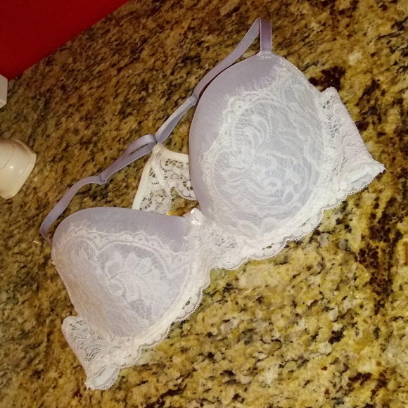 1210 Rampage Intimates Lace Mesh Bra - Picture 2 of 6